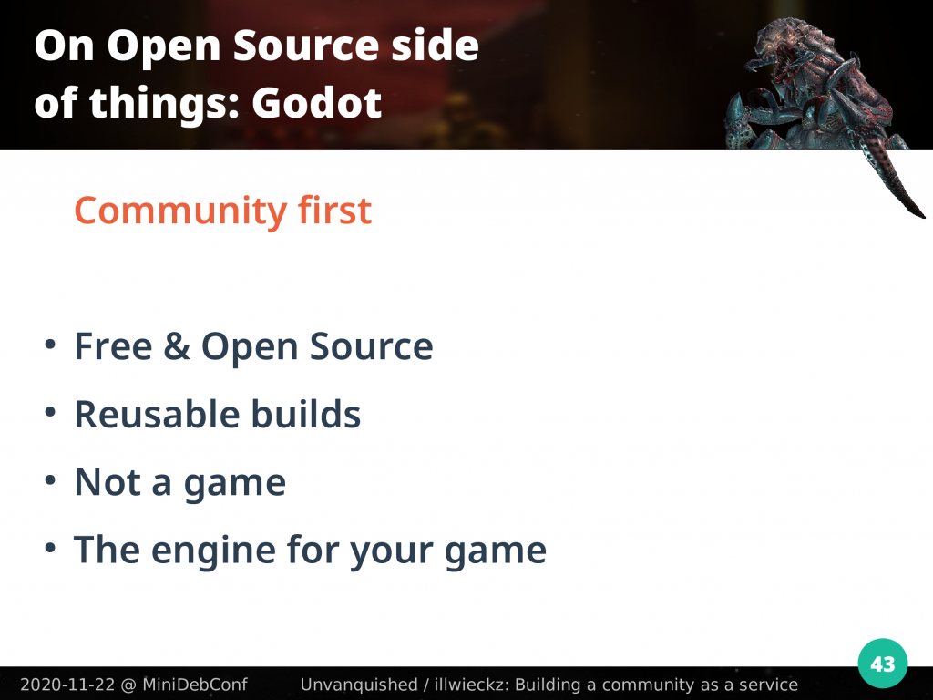 Godot: Community first