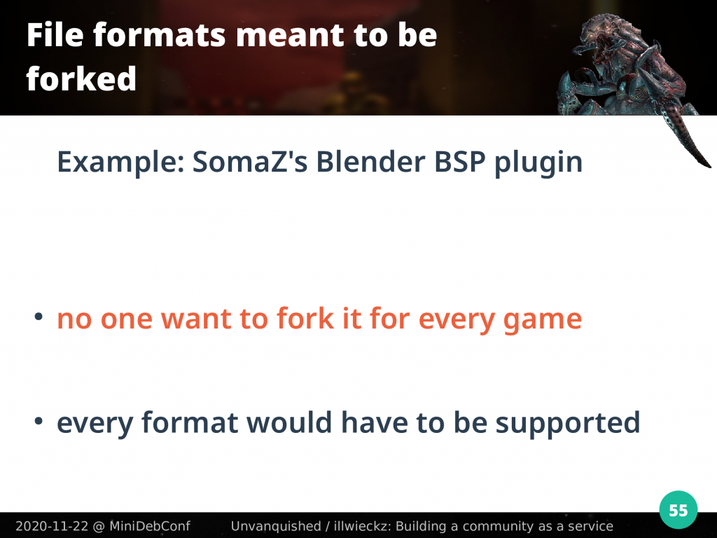 Example of SomaZ Blender plugin: no one wants to fork it for every game