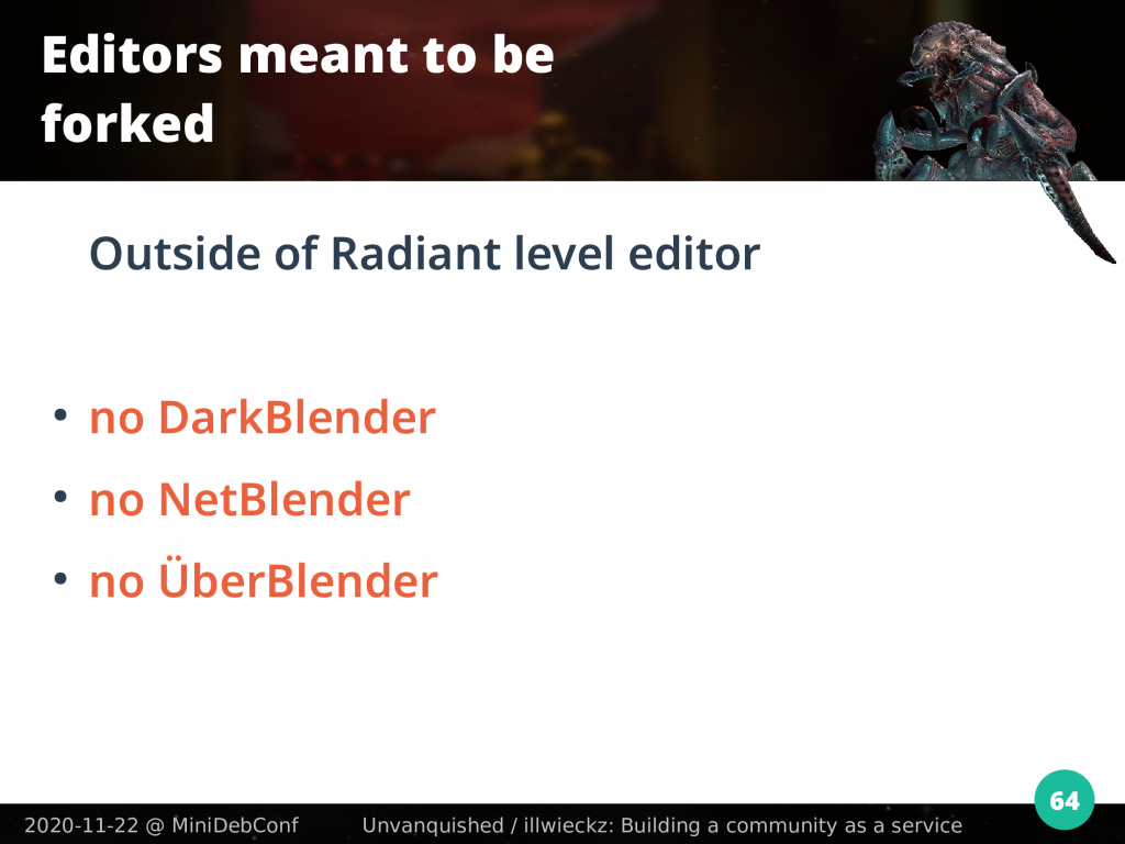 There is no DarkBlender, no NetBlender, no ÜberBlender