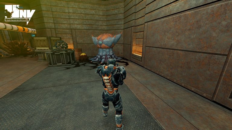 The overmind look at a battlesuit in Parpax.